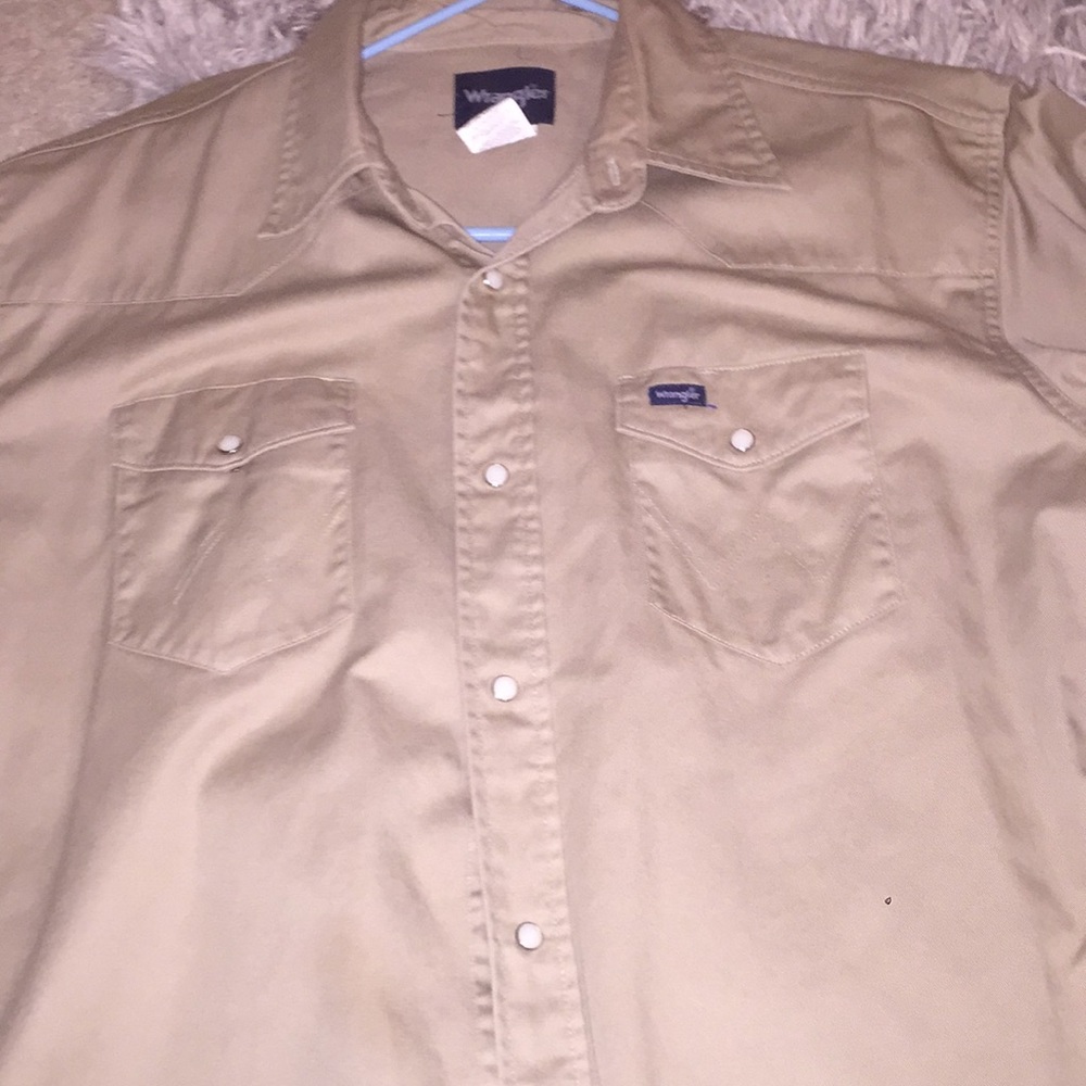 WRANGLER pearl snap NWOT